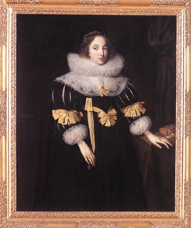 GHEERAERTS, Marcus the Younger Portrait of Lady Anne Ruhout df Germany oil painting art